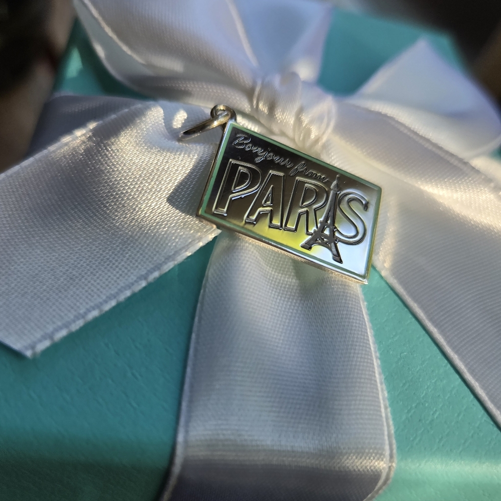 Tiffany & Co Paris Postcard Charm